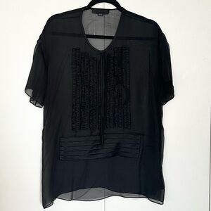 Alexander Wang 100% Silk Blouse - Black